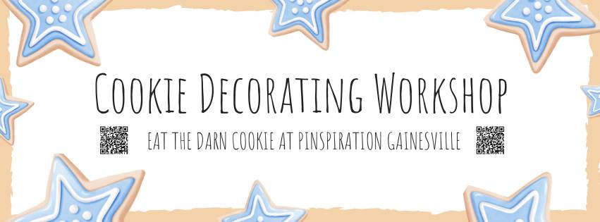 Cookie Decorating Workshop with Eat the Darn Cookie - July 26 at 11:00 a.m.